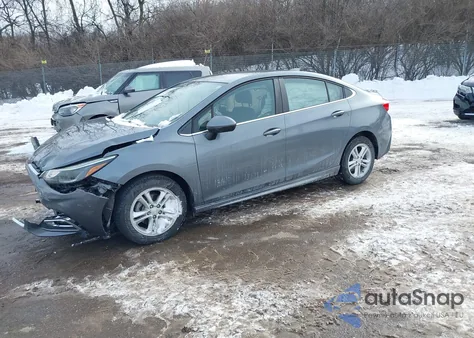 2018 Chevrolet Cruze Lt Auto из США, поврежденный, VIN 1G1BE5SM9J7119299